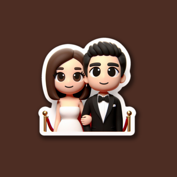 Kumpulan Sticker Unik Motif Couple - Image 6