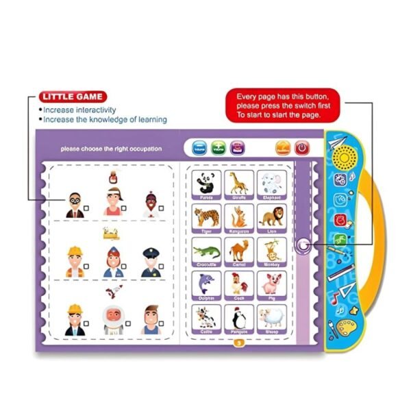 Buku Mainan Edukasi Anak Bahasa Inggris dengan Suara Interaktif - Image 5