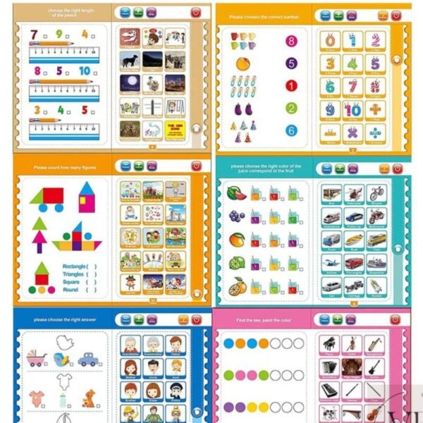 Buku Mainan Edukasi Anak Bahasa Inggris dengan Suara Interaktif - Image 6