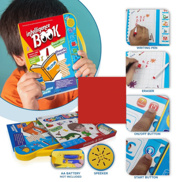 Buku Mainan Edukasi Anak Bahasa Inggris dengan Suara Interaktif