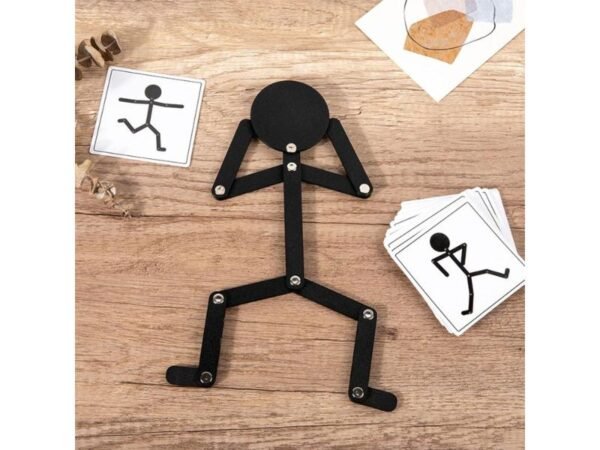 Mainan Puzzle Kayu Montessori Koordinasi Tangan Mata Hitam - Image 3