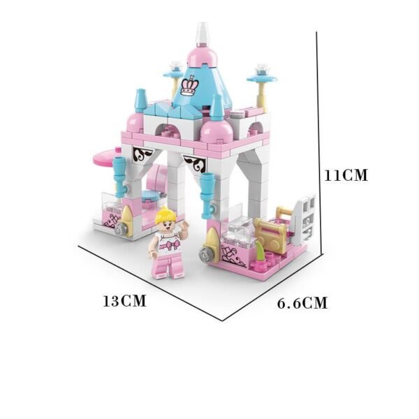 Mainan Balok Susun Taman Putri 6in1 131 Bricks - Image 3