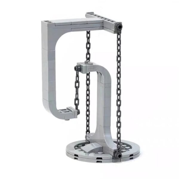 Mainan Puzzle Anti Gravitasi Tensegrity Balok Kreatif Silver - Image 5