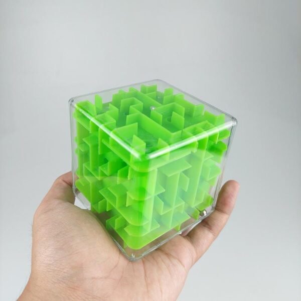 Puzzle Labirin 3D Kecepatan Edukasi Anak Hijau - Image 2
