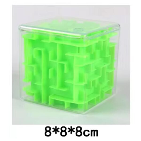 Puzzle Labirin 3D Kecepatan Edukasi Anak Hijau - Image 3