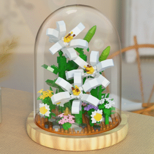 Mainan Balok Susun Bunga Lily Flower Dome 594 Bricks