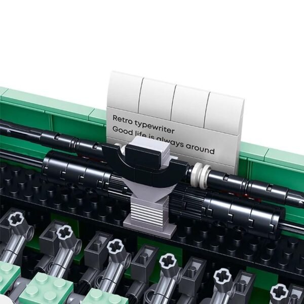 Mainan Balok Susun Mesin Tik Retro LEGO 820 Bricks - Image 3