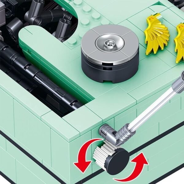 Mainan Balok Susun Mesin Tik Retro LEGO 820 Bricks - Image 5